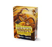 Dragon Shield Small Sleeves - Matte Orange (60)