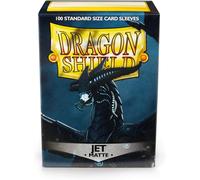 Dragon Shield Jet 100 Matte Dual Card Sleeves For Trading Card Games