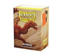 Dragon Shield Sleeves Matte Amber (100)