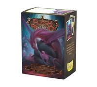 Dragon Shield | Matte Art Sleeves | Fire Goat 2027 Lunar New Year | 100 CT - Smooth & Tough Premium TCG Sleeves | Compatible with Pokemon, One Piece & Magic the Gathering