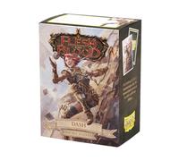 Dragon Shield | Matte Art Sleeves | Fire Goat 2027 Lunar New Year | 100 CT - Smooth & Tough Premium TCG Sleeves | Compatible with Pokemon, One Piece & Magic the Gathering