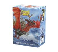 Dragon Shield | Matte Art Sleeves | The Raid | 100 CT - Smooth & Tough Premium TCG Sleeves | Compatible with Pokemon, One Piece & Magic the Gathering