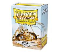 Dragon Shield | Standard Size Card Matte Sleeves | 100 CT - Smooth & Tough Premium TCG Sleeves | Compatible with Pokemon, Flesh & Blood, One Piece & Magic the Gathering | Ivory