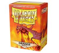Dragon Shield Sleeves Matte Orange (100)