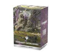 Dragon Shield | Matte Dual Art Sleeves | 100 CT - Smooth & Tough Premium TCG Sleeves | Compatible with Pokemon, Flesh & Blood, One Piece & Magic The Gathering | Verdant Catacomb