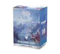 Dragon Shield | Matte Dual Art Sleeves | 100 CT - Smooth & Tough Premium TCG Sleeves | Compatible with Pokemon, Flesh & Blood, One Piece & Magic The Gathering | Scalding Tarn