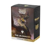 Dragon Shield | Matte Dual Art Sleeves | 100 CT - Smooth & Tough Premium TCG Sleeves | Compatible with Pokemon, Flesh & Blood, One Piece & Magic the Gathering | The Ur-Dragon