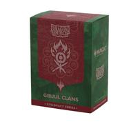 Dragon Shield | Matte Dual Art Sleeves | MTG Guildpact Series | 100 CT - Smooth & Tough Premium TCG Sleeves | Compatible with Pokemon, Flesh & Blood, One Piece & Magic the Gathering | Gruul Clans