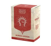 Dragon Shield | Matte Dual Art Sleeves | MTG Guildpact Series | 100 CT - Smooth & Tough Premium TCG Sleeves | Compatible with Pokemon, Flesh & Blood, One Piece & Magic the Gathering | Boros Legion