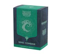 Dragon Shield | Matte Dual Art Sleeves | MTG Guildpact Series | 100 CT - Smooth & Tough Premium TCG Sleeves | Compatible with Pokemon, Flesh & Blood, One Piece & Magic the Gathering | Simic Combine