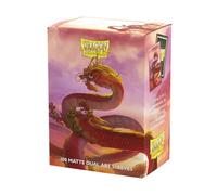 Dragon Shield | Matte Dual Art Sleeves | Wood Dragon 2024 | 100 CT - Smooth & Tough Premium TCG Sleeves | Compatible with Pokemon, One Piece & Magic the Gathering