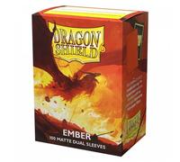 Dragon Shield Dual Matte Sleeves - Ember 'Alaric, Revolution Kindler' (100)