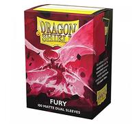 Dragon Shield Dual Matte Sleeves - Fury 'Alaric, Crimson King' (100)