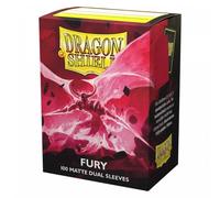 Dragon Shield - Matte Dual Fury Alaric Crimson King (Fuchsia) 100 CT (US IMPORT)