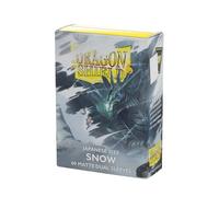 Dragon Shield Japanese size Dual Matte Sleeves - Snow 'Nirin' (60)