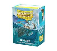 Dragon Shield | Matte Dual Standard Size Card Sleeves | 100 CT - Smooth & Tough Premium TCG Sleeves - Compatible with Pokemon, Flesh & Blood, One Piece & Magic the Gathering | Glacier