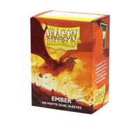 Dragon Shield Dual Matte Sleeves - Ember 'Alaric, Revolution Kindler' (100)