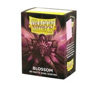 Dragon Shield | Matte Dual Standard Size Card Sleeves | 100 CT - Smooth & Tough Premium TCG Sleeves - Compatible with Pokemon, Flesh & Blood, One Piece & Magic The Gathering | Blossom