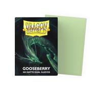 Dragon Shield Matte Dual Standard Size Card Sleeves Gooseberry (100 Pack) - NEW