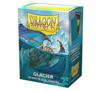 Dragon Shield - Matte Dual Standard Size Sleeves 100pk - Glacier Miniom