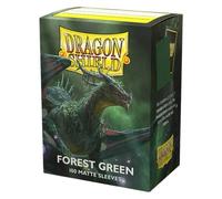 Dragon Shield Sleeves Matte Forest Green (100)