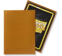 Dragon Shield Matte Gold Standard Size 100 ct Card Sleeves Individual Pack