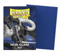 Dragon Shield AT-11823 Matte Non Glare Sleeves, Standard Size, Blue, 100 Count