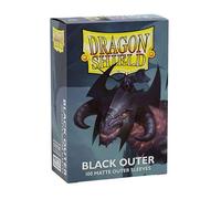 Dragon Shield - Matte Outer Sleeves (100) - Black Board Game - Brand New Sealed