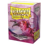 Dragon Shield Matte Pink Diamond Sleeves (100) - Pokémon MTG