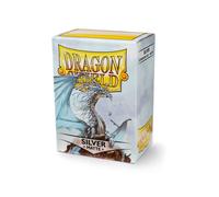 Dragon Shield Sleeves Matte Silver (100)