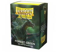 Dragon Shield Small Sleeves - Matte Forest Green (60)