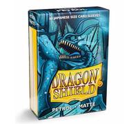 Dragon Shield Small Sleeves - Matte Petrol (60)