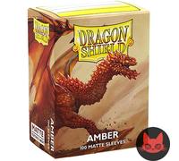 Dragon Shield Sleeves Matte Amber (100)