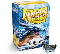Dragon Shield - Matte Standard Size Sleeves 100Pk - Sapphire