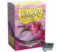 Dragon Shield Sleeves Matte Pink Diamond (100)