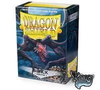 Arcane Tinmen Dragon Shield Standard Matte Black Sleeves (100)