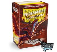 Arcane Tinmen Dragon Shield Standard Matte Crimson Sleeves (100)
