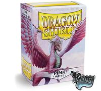 Dragon Shield Sleeves Matte Pink (100)