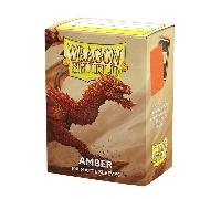 Dragon Shield - Matte Standard Size Sleeves (100) - Amber