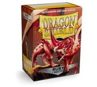 Dragon Shield - Matte Standard Size Sleeves 100pk - Ruby