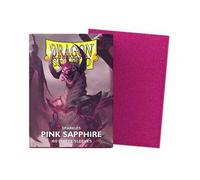 Dragon Shield | Standard Size Matte Card Sleeves | 100 CT - Smooth & Tough TCG Sleeves - Compatible with Pokemon, Flesh & Blood, One Piece & Magic The Gathering | Pink Sapphire