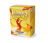 Dragon Shield | Standard Size Card Matte Sleeves | 100 CT - Smooth & Tough Premium TCG Sleeves | Compatible with Pokemon, Flesh & Blood, One Piece & Magic the Gathering | Yellow