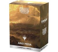 MTG Matte Dual Art Sleeves: Landfall Series - Arid Mesa (100)