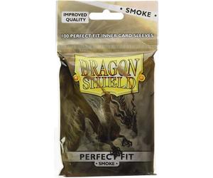 DRAGON SHIELD PERFECT FIT TOPLOADING - CLEAR/SMOKE (100CT IN BAG)
