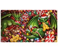 Dragon Shield Play Mat - Christmas Dragon 2024