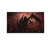Dragon Shield Playmat - Standard Size TCG Playmat with Stitched Edges & Non-Slip Rubber Backing - Included Tube That Doubles as a Life Counter | Halloween 2025