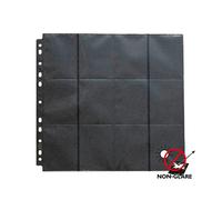 Dragon Shield Pocket 24 Non Glare Album Pages For Cards Grey Kids