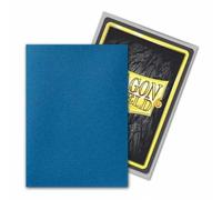 Dragon Shield Silver Blue/standard Dual Matte Card Sleeves 100 Packs