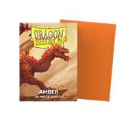 Dragon Shield AT-11059 Standard Size Matte Amber (100 Sleeves)