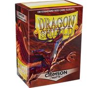 Dragon Shield Sleeves Matte Crimson (100) - New